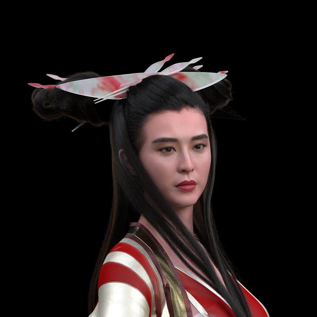 倩女幽魂 小卓 王祖贤（图ZMjU5MTQ4MjM2） - 人物/生物 - 站酷设计师熠rendering原创素材 - 站酷ZCOOL