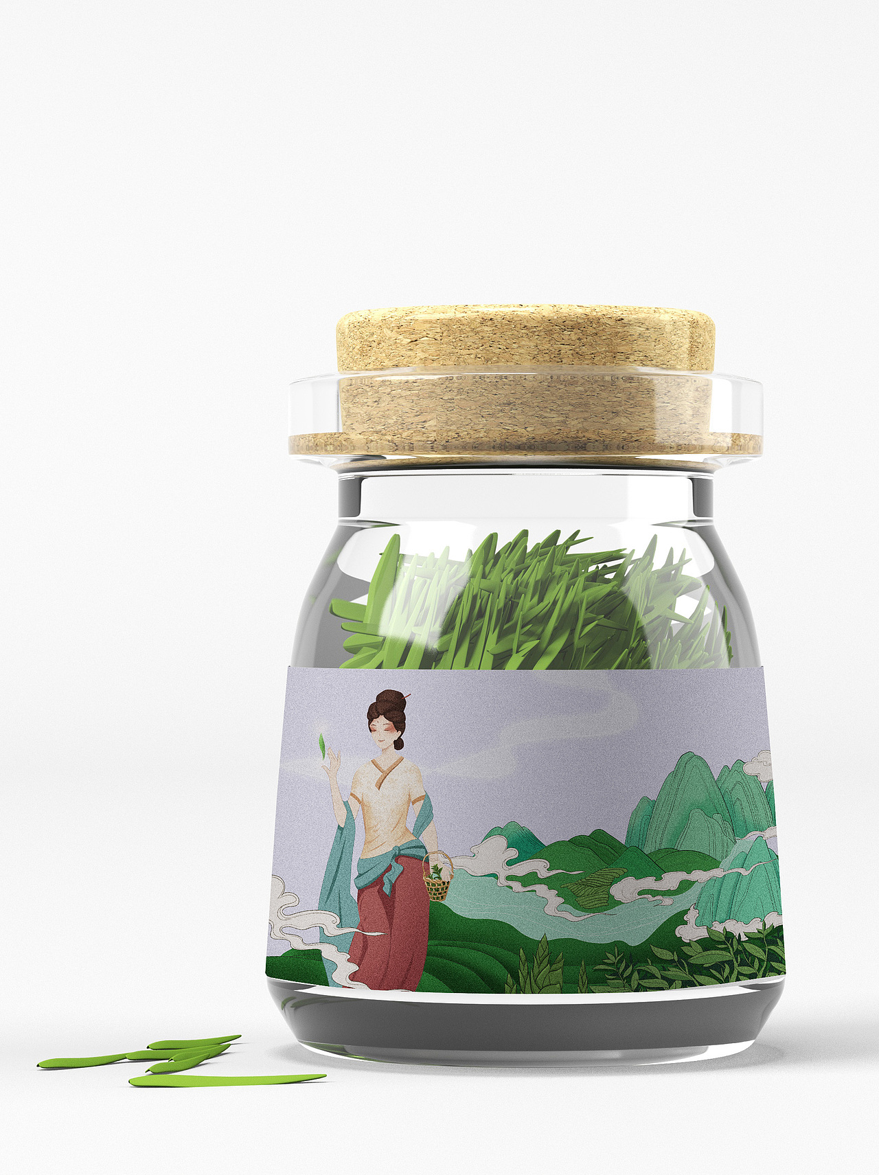 永川秀芽茶叶包装（图ZMjg2Njc2OTU2） - 创作习作 - 站酷设计师云端大白原创素材 - 站酷ZCOOL