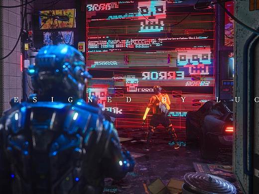 INHERIT(赛博朋克场景第一弹)