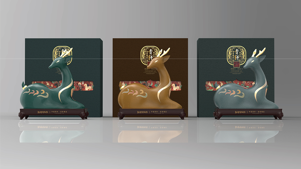 贵轩-敦煌九色鹿（图ZMjk0MTY4OTcy） - 包装 - 站酷设计师幸运幸运的大虎原创素材 - 站酷ZCOOL