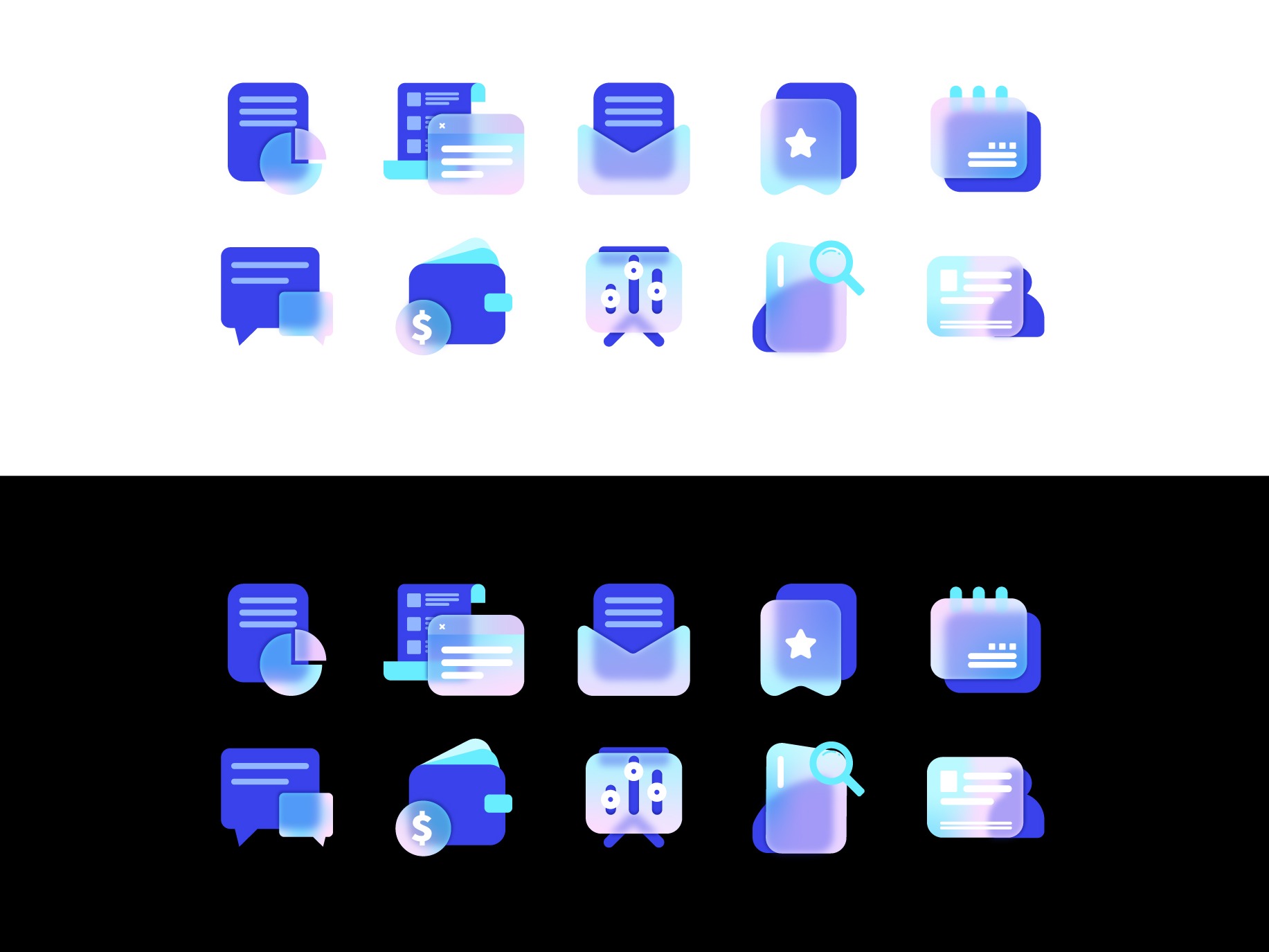 【临摹】磨砂质感 icon_咹悅咹-站酷ZCOOL