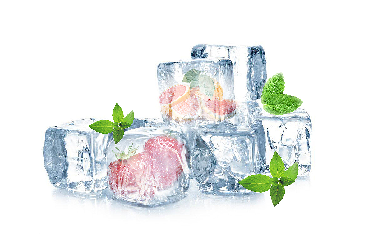 冰镇水果创意图片