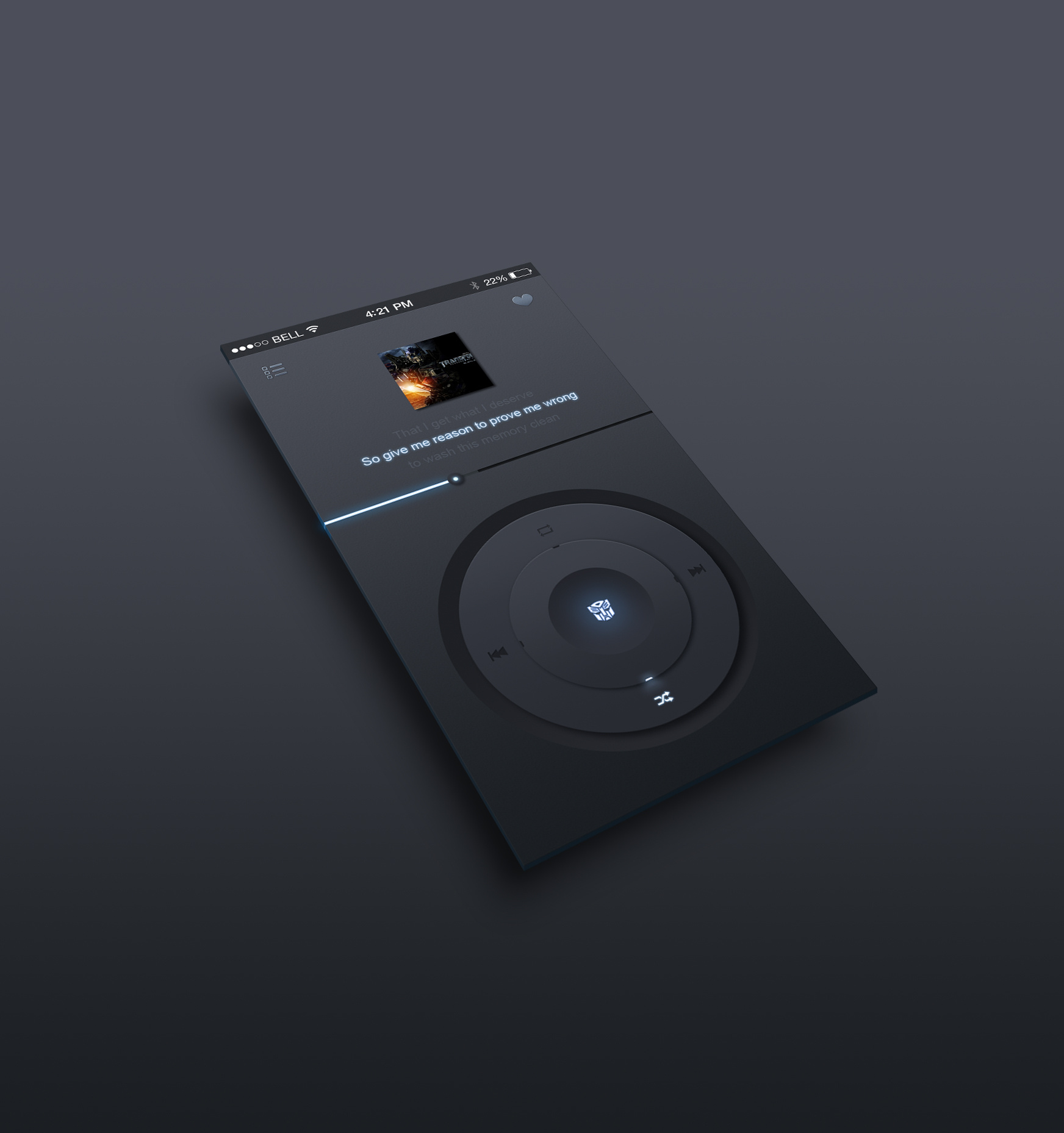 临摹作品-ui界面-播放器