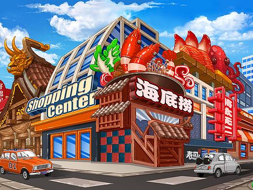 日常画的一些用于手游、网页、App、H5的插图和设定