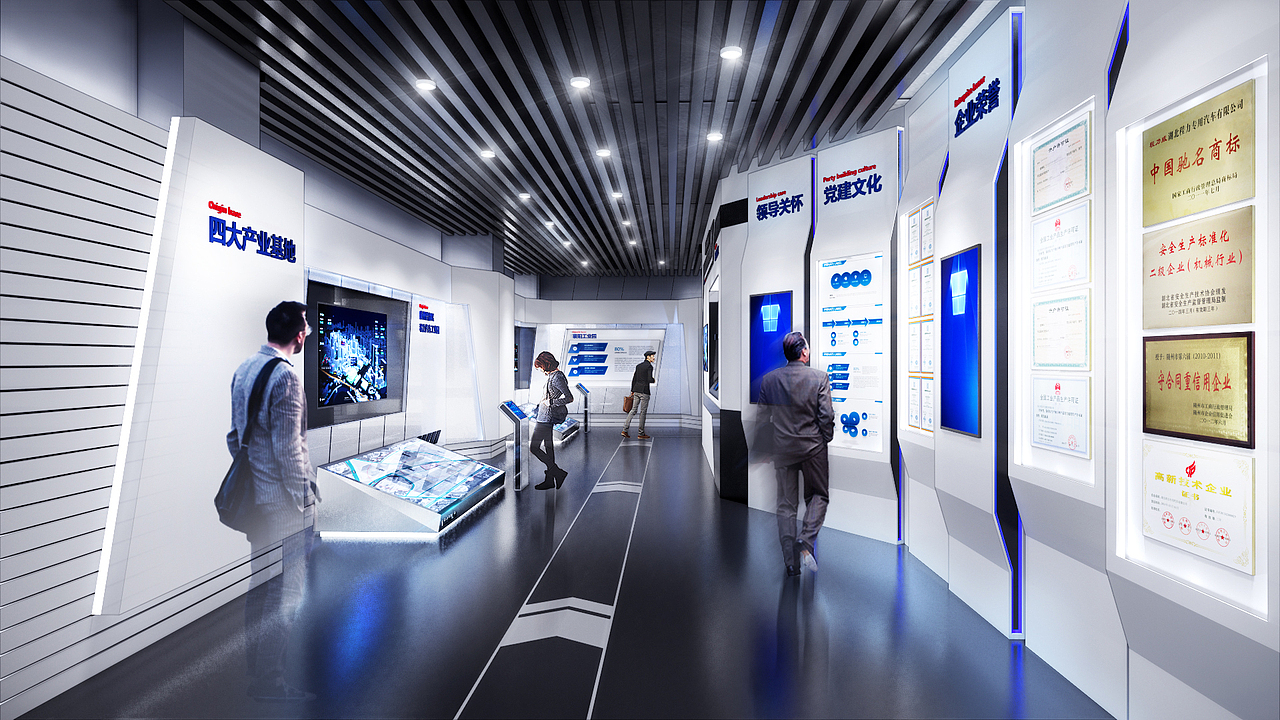 专用汽车展厅设计（图ZMjQ5OTU2NTc2） - 展陈设计 - 站酷设计师胡月月设计原创素材 - 站酷ZCOOL