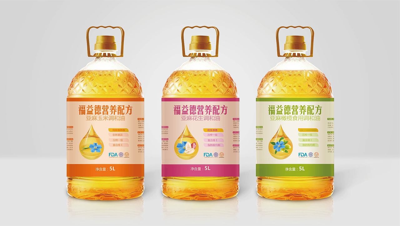 花生调和油包装（图ZMjM2MDQzOTM2） - 包装 - 站酷设计师小小姑娘大大智慧原创素材 - 站酷ZCOOL