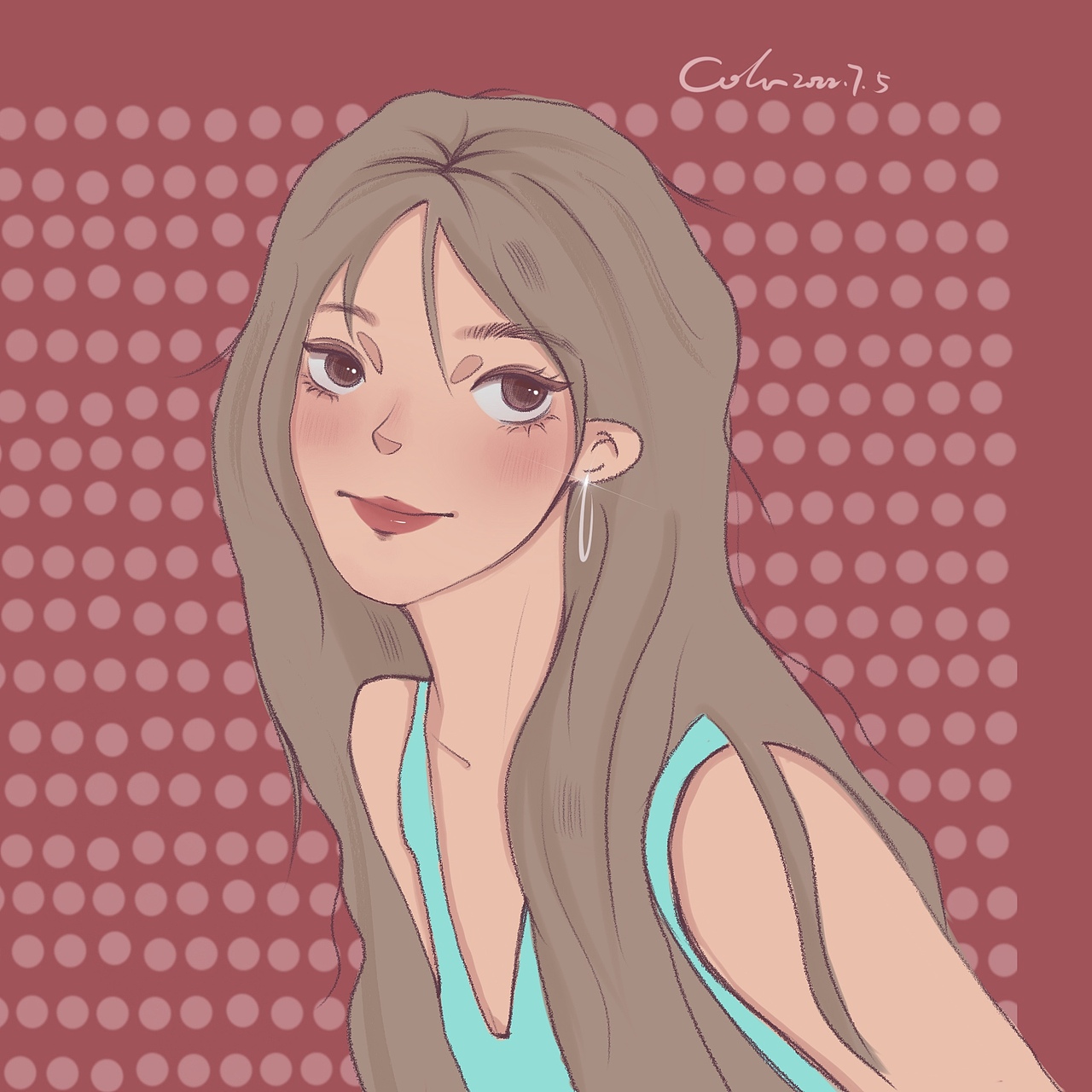 最近画的两张头像