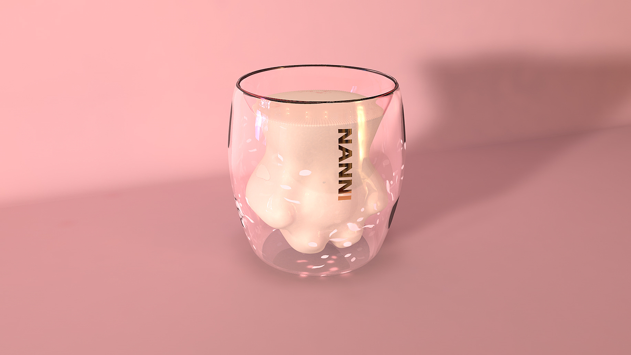 第二周 学习小莫教程的猫爪杯（图ZMTU0NTc5ODg0） - 其他三维 - 站酷设计师TRzero原创素材 - 站酷ZCOOL