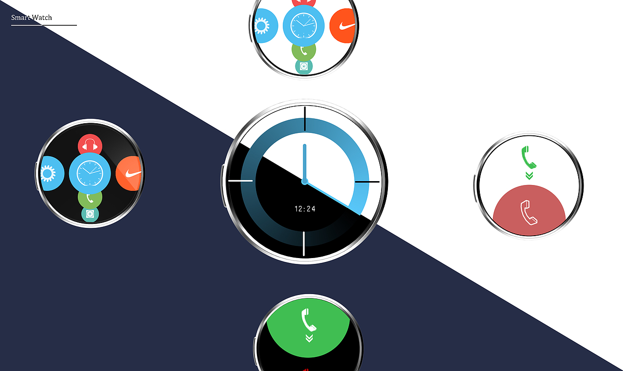 BS Smart Watch&UI APP Design