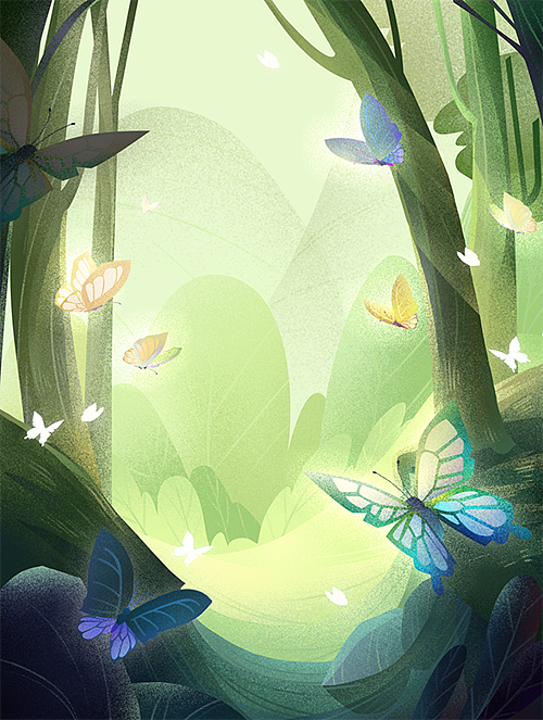 工作图|扁平噪点材质画风（图ZMjY1MjkxODA0） - 商业插画 - 站酷设计师摸鱼的大西呱原创素材 - 站酷ZCOOL