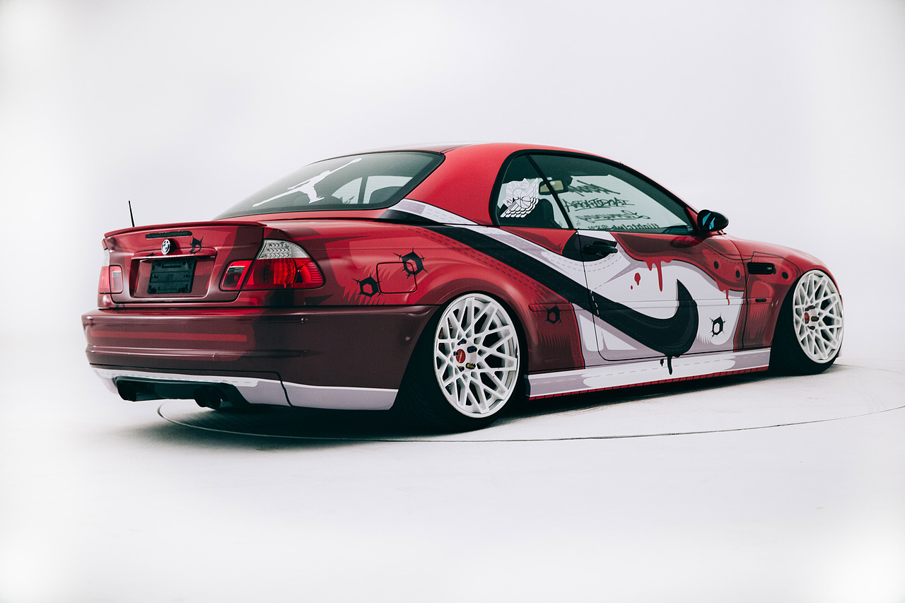 AirJordan · 400ml · iAcro-打造球鞋主题改装车