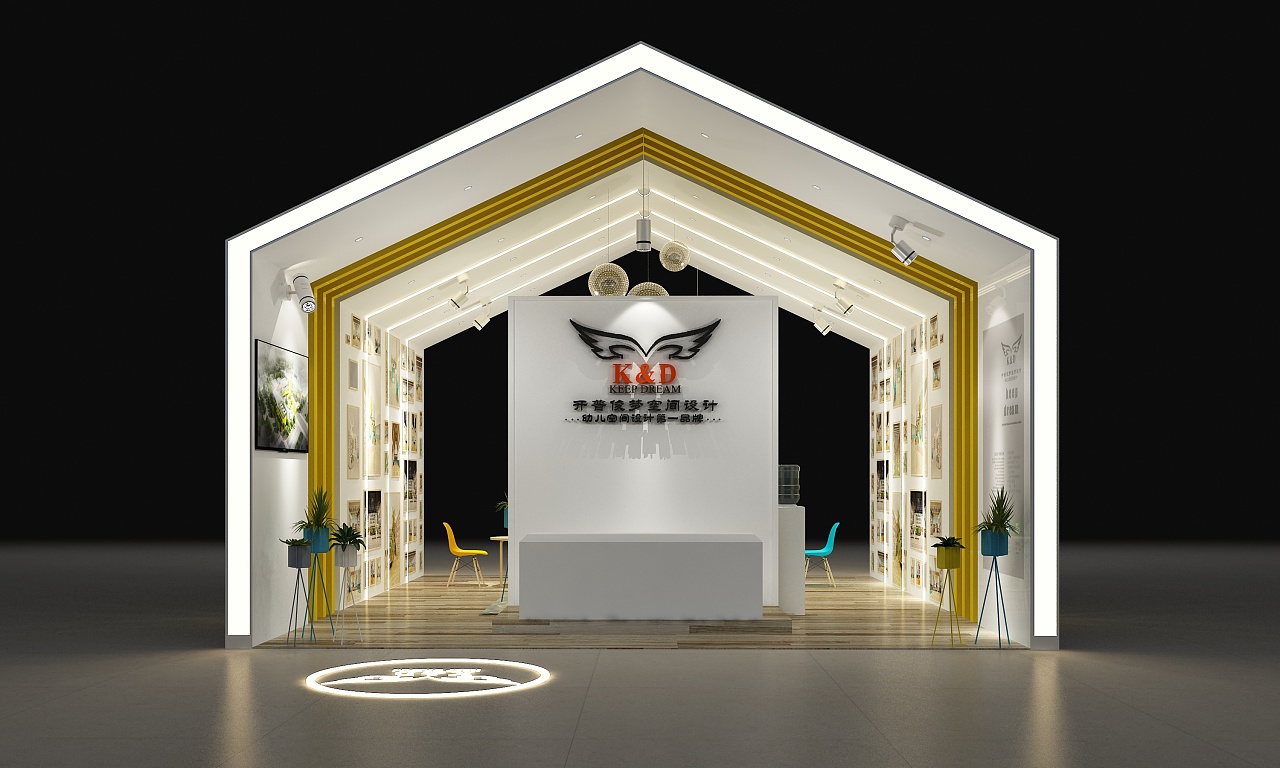 云鹿会展设计展览设计搭建公司展台展示设计制作