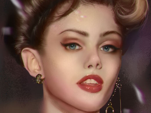 人像练习（个人主页-ZNTU5MTIyNDA=） - 艺术插画 - 站酷设计师江左画五渣原创素材 - 站酷ZCOOL