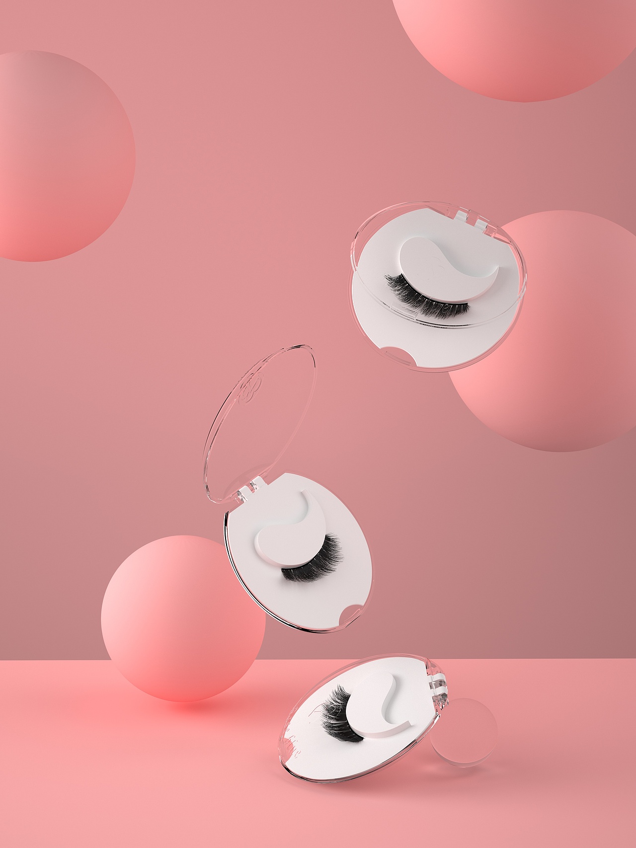 睫毛盒渲染#美妆产品（图ZMjEyMzM0MDU2） - 产品 - 站酷设计师Aaron是大叔原创素材 - 站酷ZCOOL