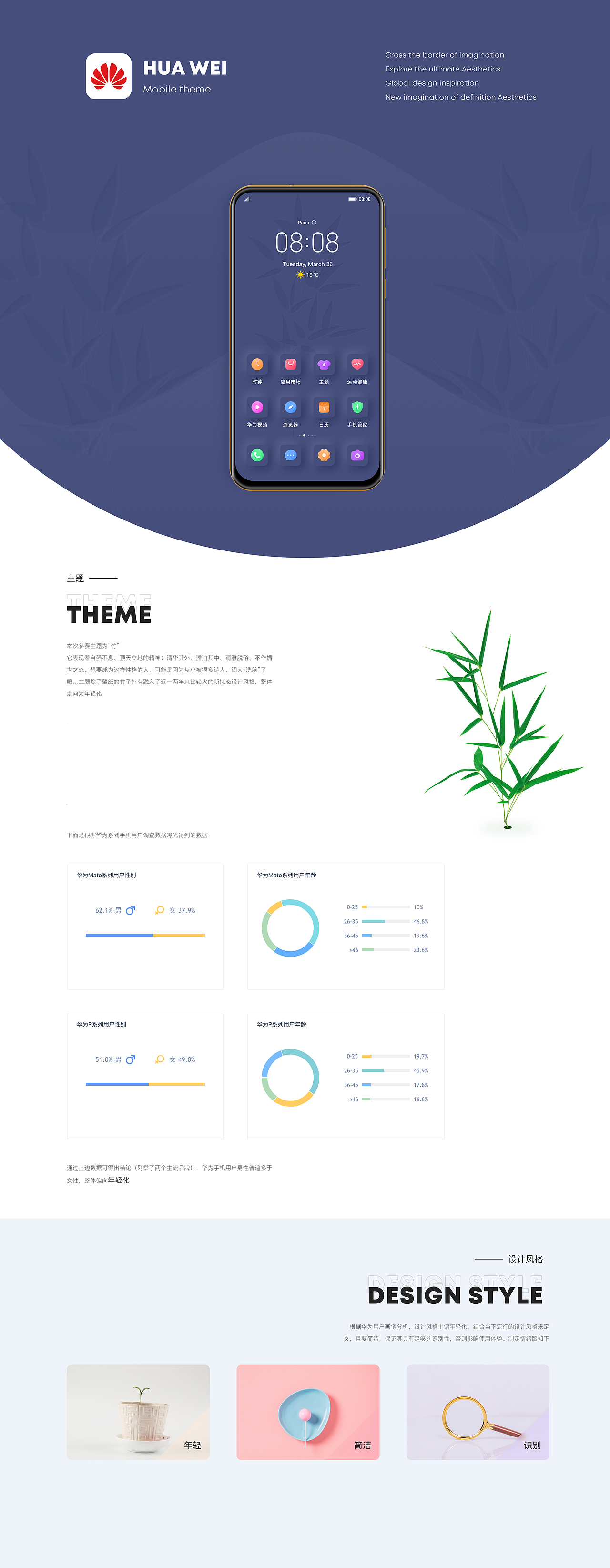 华为主题大赛-竹（图ZMjE1MDczNjQw） - 主题/皮肤 - 站酷设计师夜曲Jray原创素材 - 站酷ZCOOL