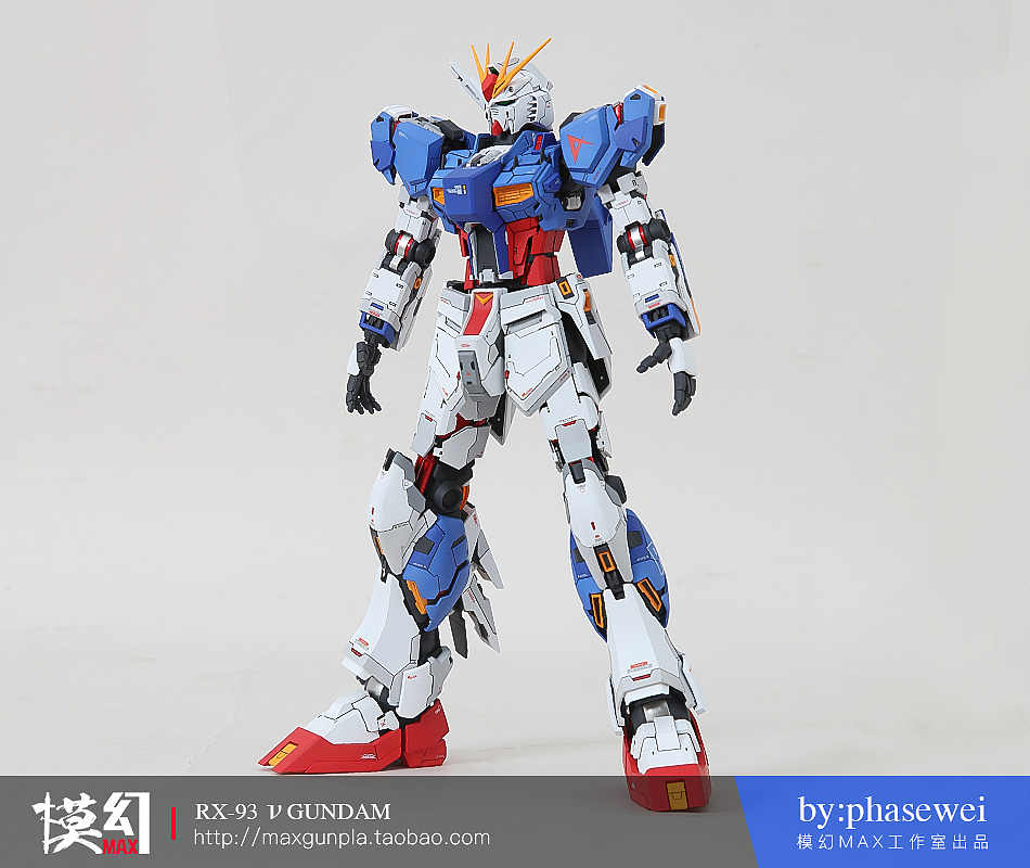 [模幻MAX]MG RX-93 卡牛高达+无x维度改件（图ZODgyMzI5ODg=） - 手办/模玩 - 站酷设计师phasewei原创素材 - 站酷ZCOOL