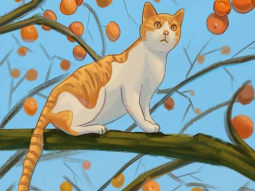画一只小猫~