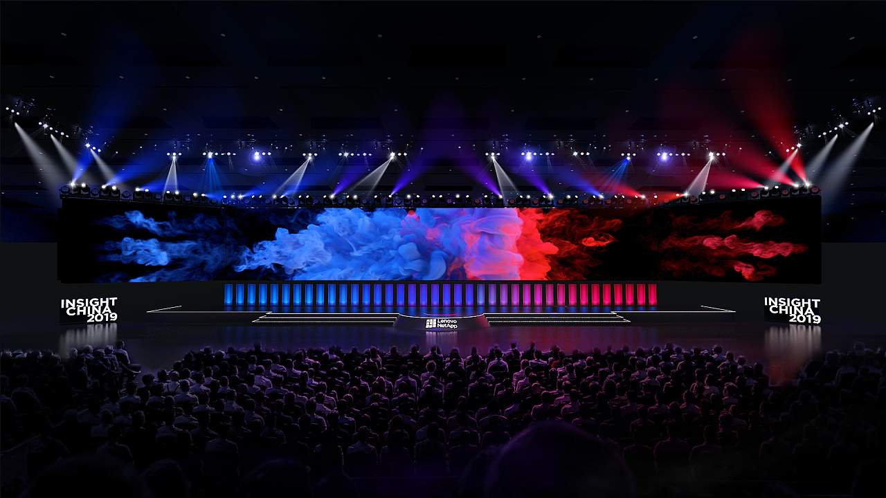 2019-联想凌拓-简洁科技大会舞台展区