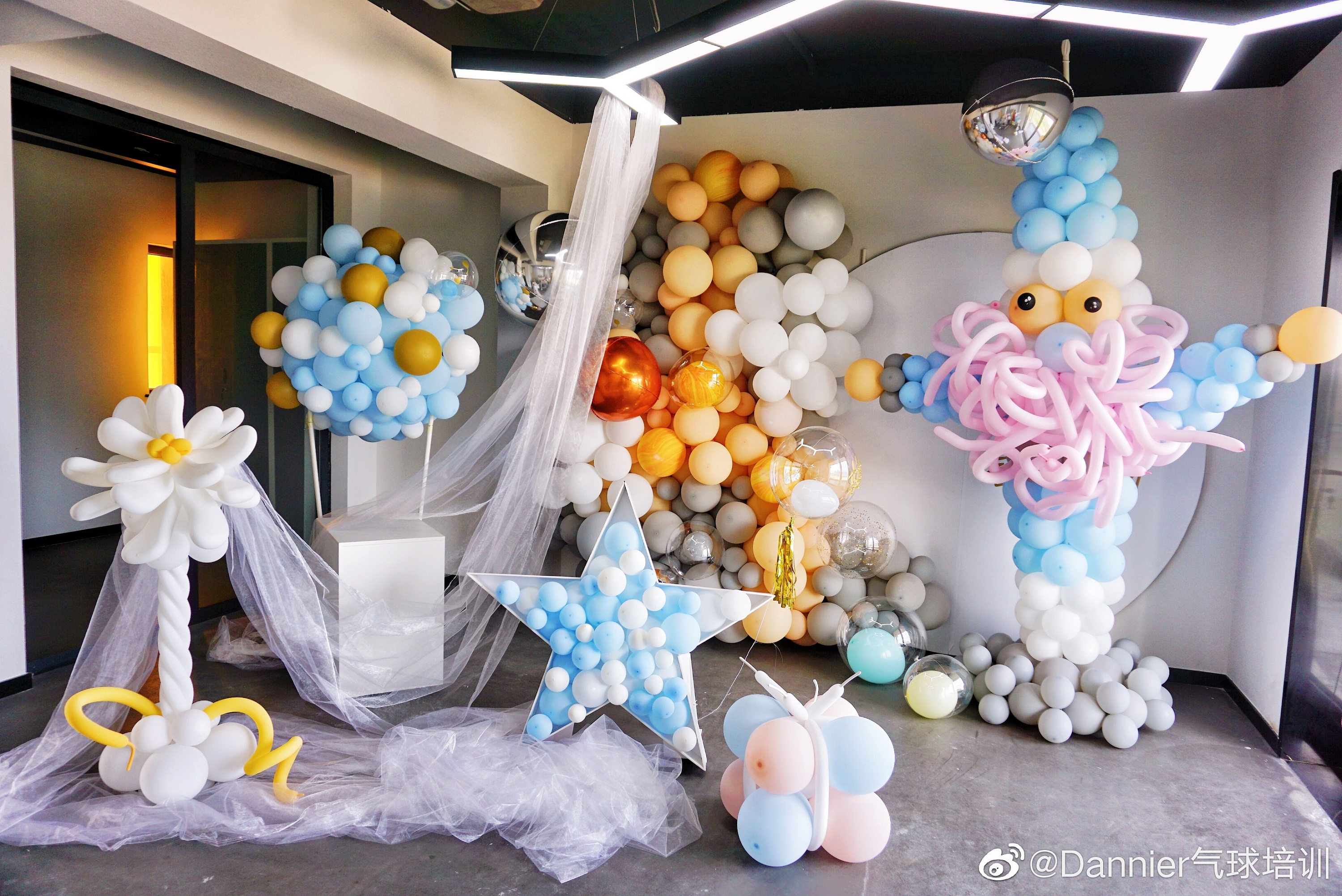 洛阳偃师气球策划 生日气球布置 订婚气球布置|手工艺|工艺品设计|幼夏惊喜策划 - 原创作品 - 站酷 (ZCOOL)