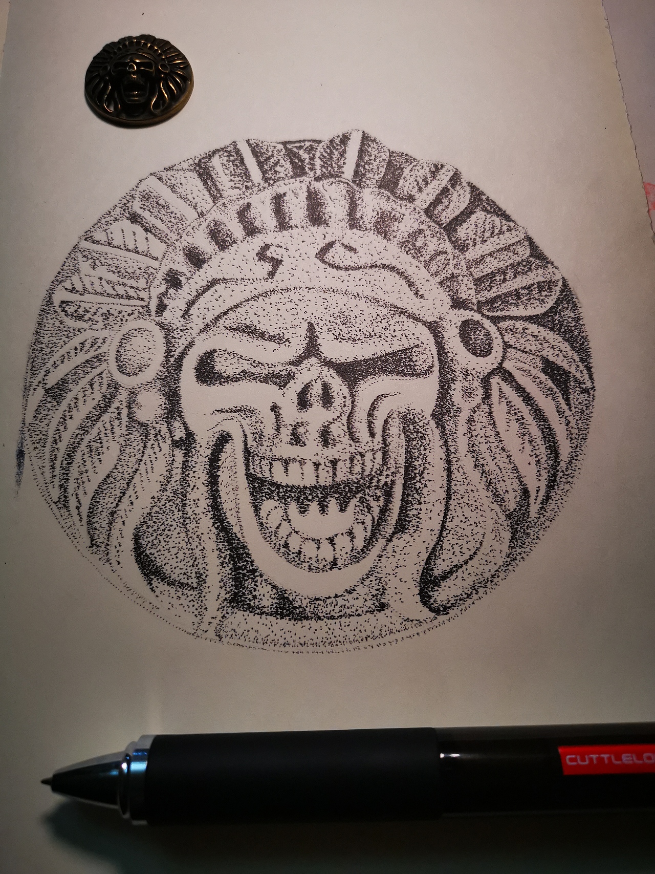 酋长徽章（图ZMjAzOTI1ODI4） - 新锐潮流插画 - 站酷设计师shuiyao2000原创素材 - 站酷ZCOOL