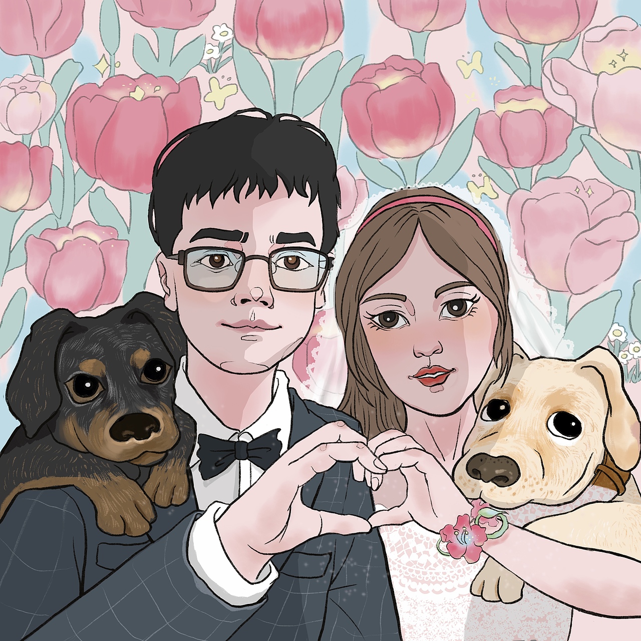 头像系列(一)一些给朋友的礼物