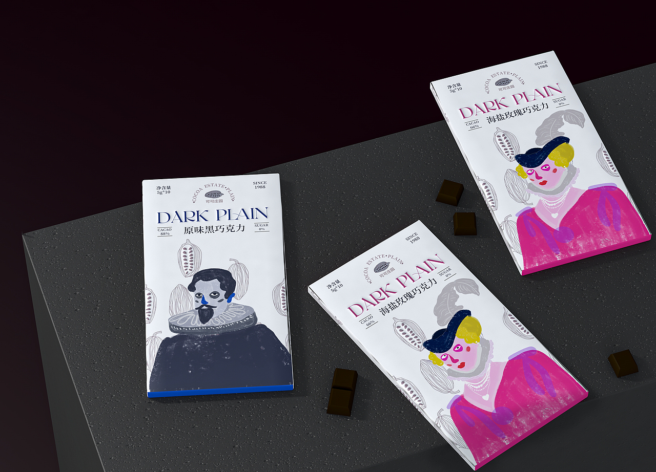 COCOA ESTATE/可可庄园巧克力包装设计