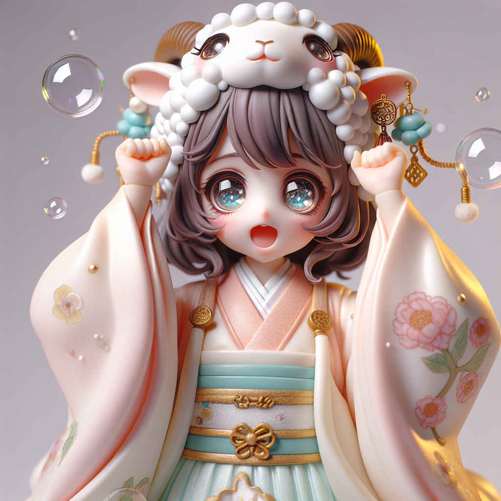 ai绘画 手办盲盒 玩具