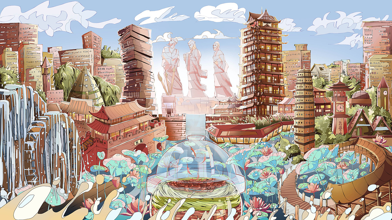 反倒有型东坡故里眉州眉山