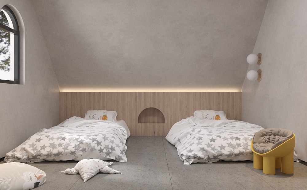 2020年偏侘寂风的民宿设计——春野