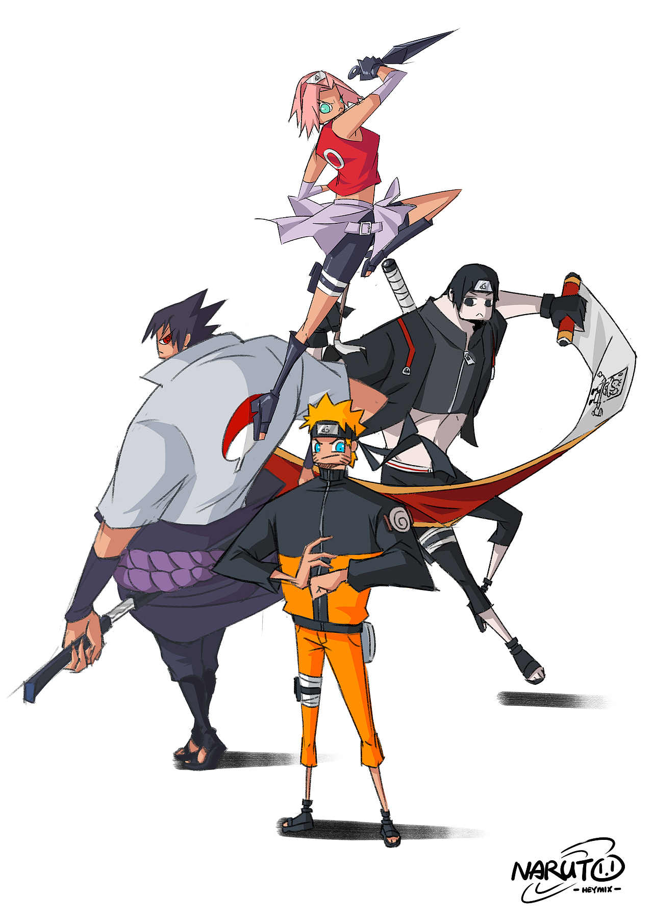 那拉拖疾风传（图ZMjk2MjE4MTEy） - 其他动漫 - 站酷设计师费玉清的小火车YK原创素材 - 站酷ZCOOL