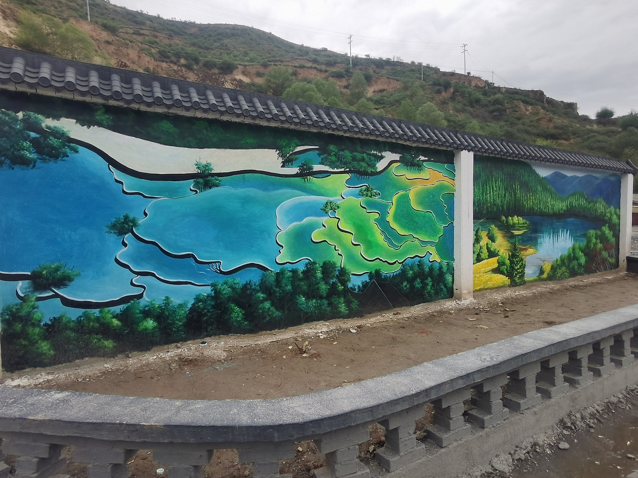 乡村振兴,新农村文化墙,乡村墙绘,农村文化墙,