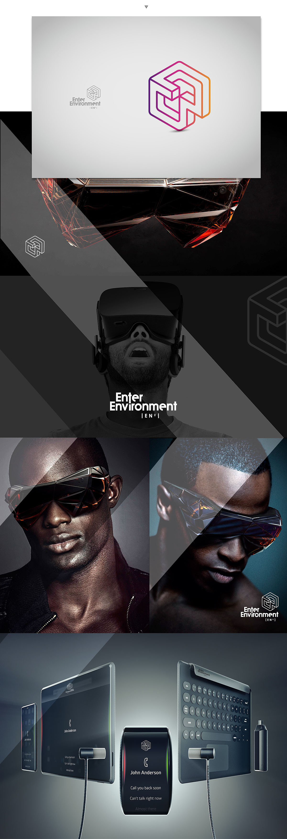 Enter Environment EN 进界网络科技 VR 虚拟现实 AR增强现实（图ZNDU5MzI0NzI=） - 品牌 - 站酷设计师十八子土口十原创素材 - 站酷ZCOOL