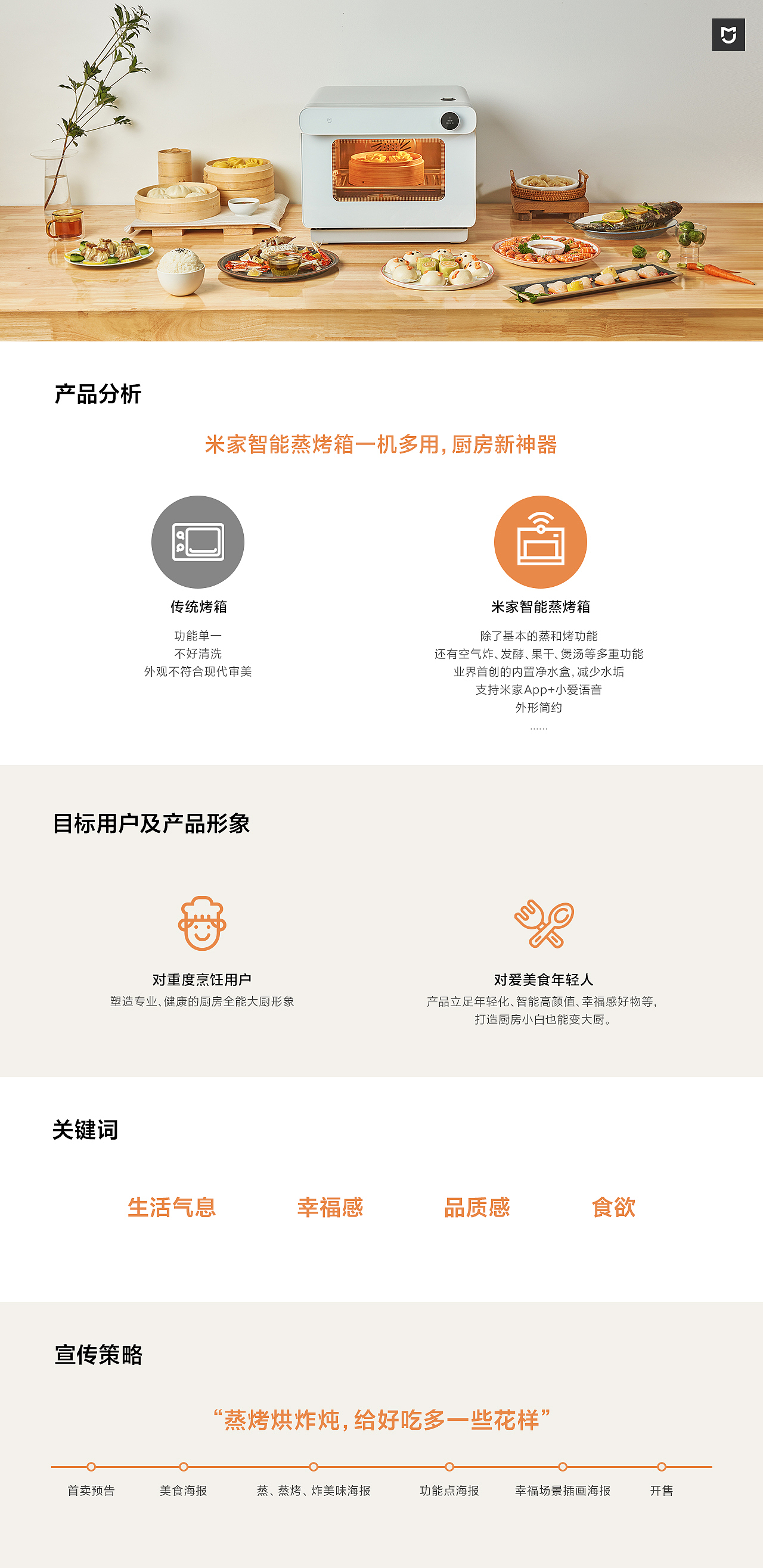 米家智能蒸烤箱（图ZMjMwODU4Nzcy） - 电商 - 站酷设计师小玉米YUMI原创素材 - 站酷ZCOOL