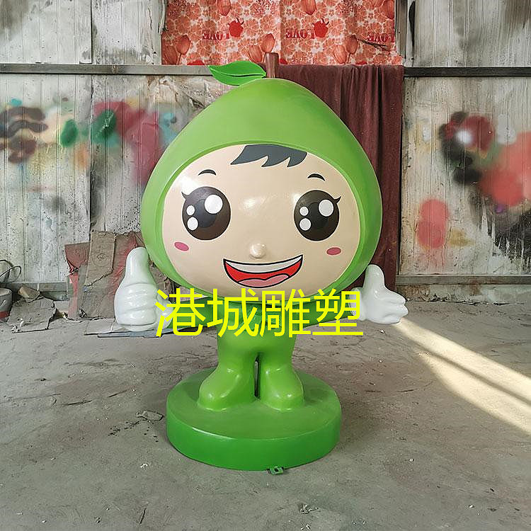 沙田柚主题吉祥物卡通柚子公仔娃娃雕塑成种植地区主流（图ZMjc2NjcyMjQ0） - 雕塑 - 站酷设计师港城雕塑厂家原创素材 - 站酷ZCOOL