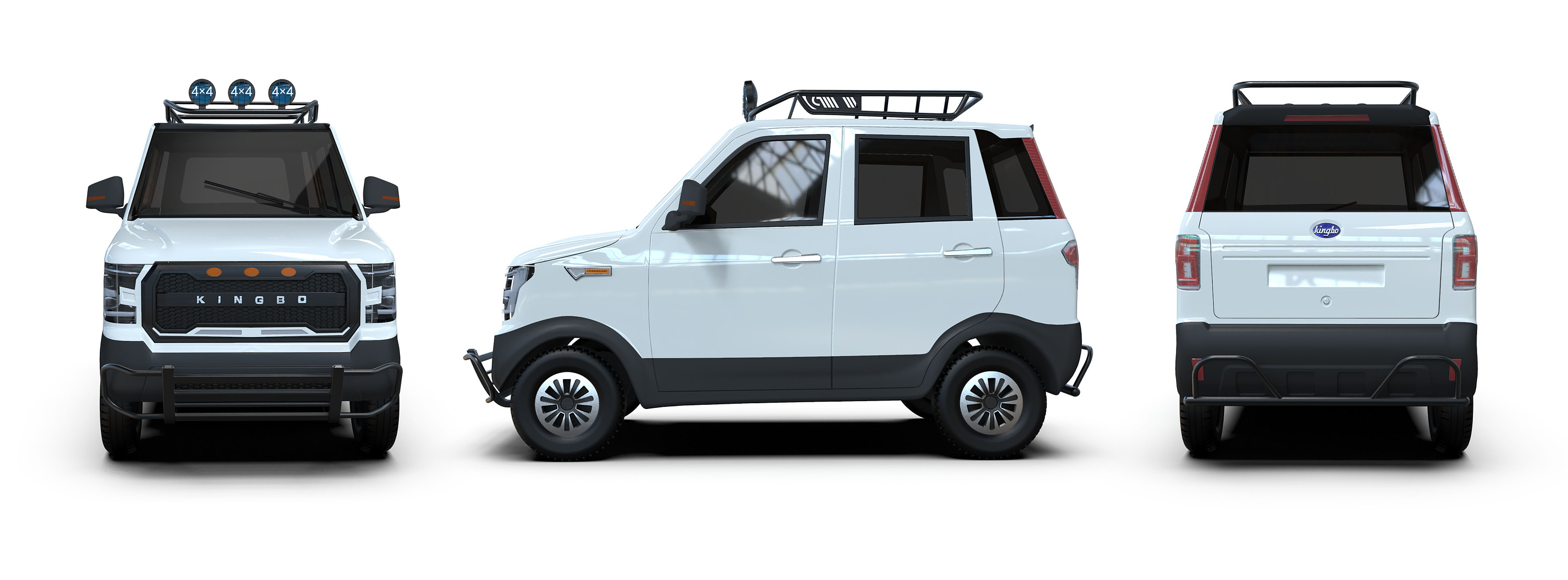 四轮全封闭电动车|三维|机械/交通|大饼david - 原创作品 - 站酷 (zco