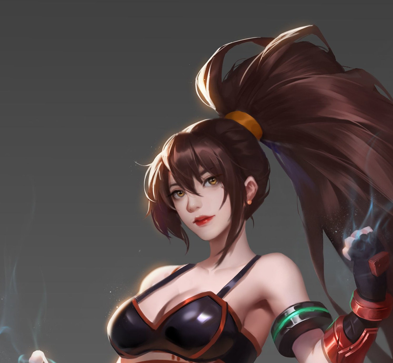 【dnf同人大赏:女格斗】 |插画|游戏原画|colg玩家社区 - 原创作品