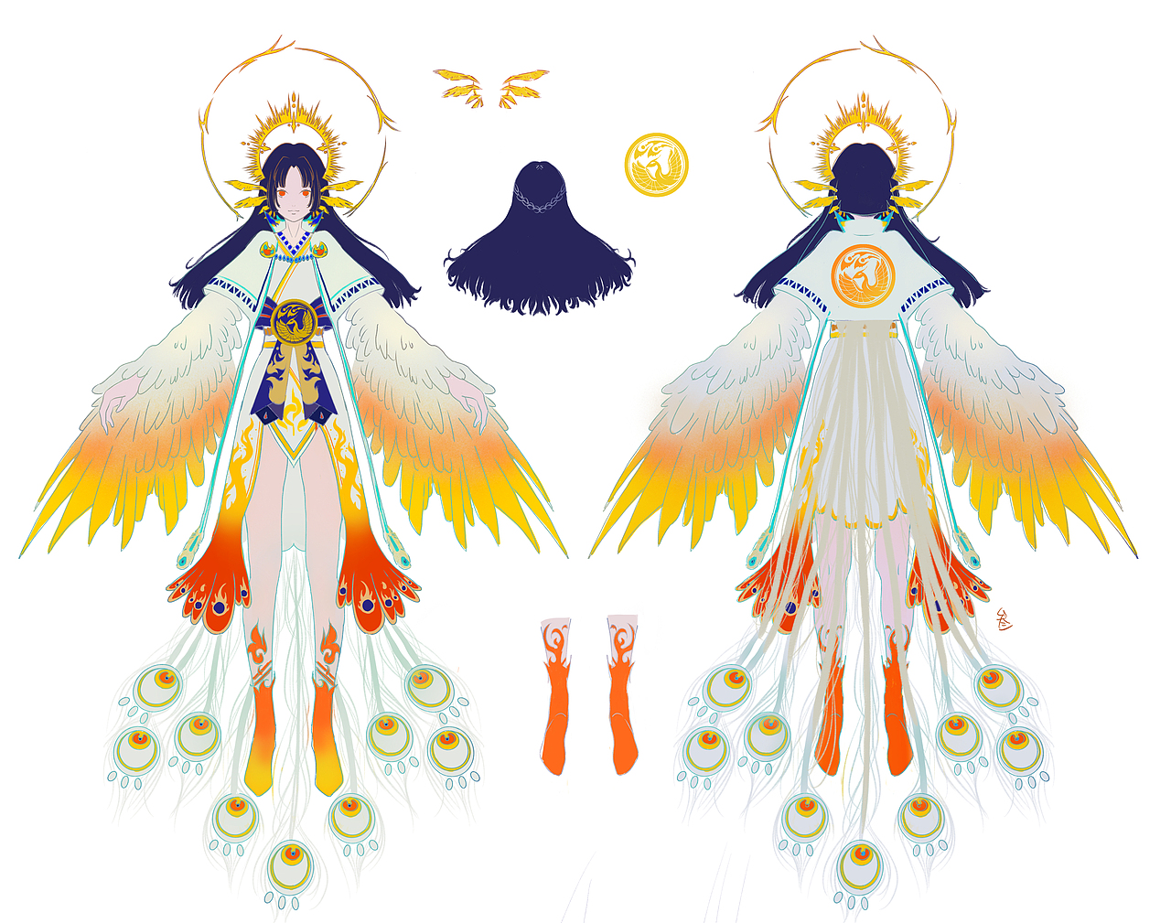 百绘罗衣 凤凰火 白焰曜仪