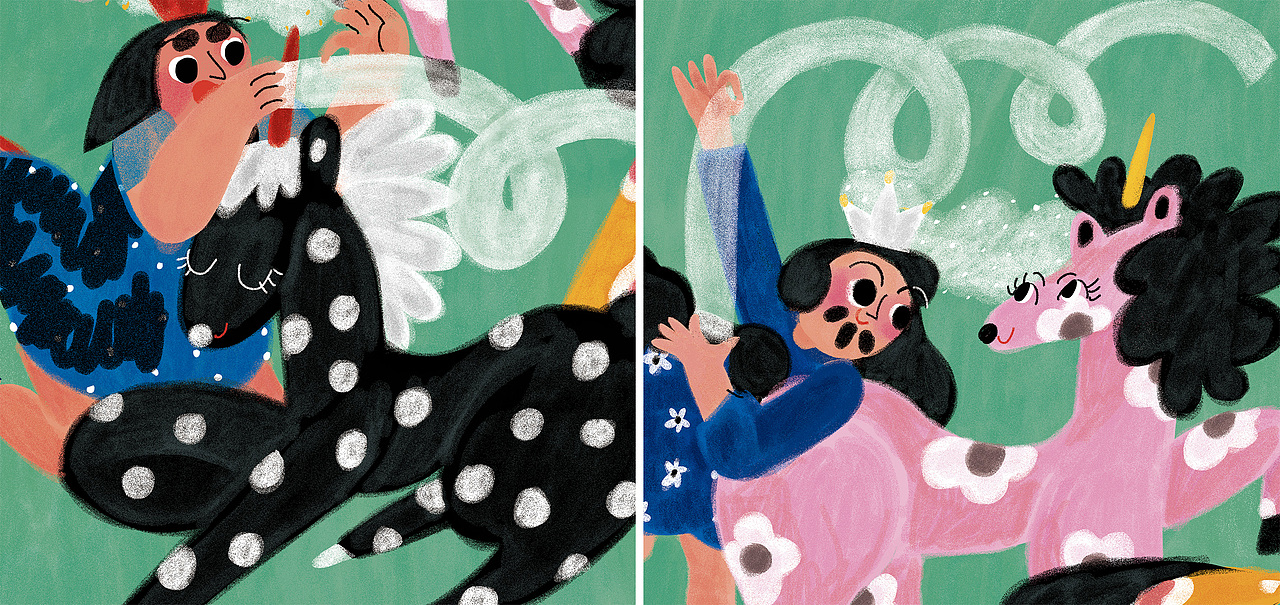 做完手工要收拾桌面的哦！（图ZMjg4OTAzMTMy） - 绘本 - 站酷设计师lolosan原创素材 - 站酷ZCOOL