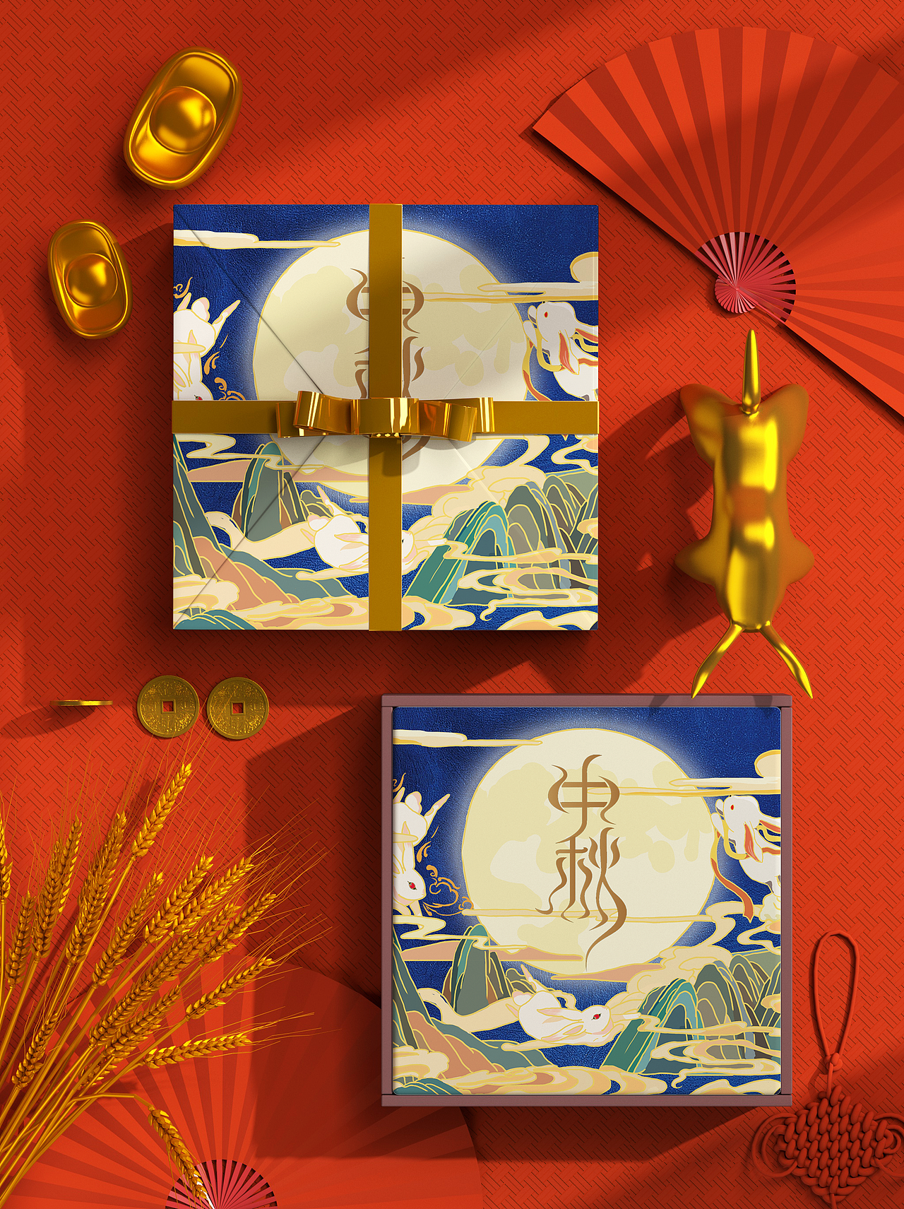 中秋快乐（图ZMzU2OTkzOTYw） - 海报 - 站酷设计师沫沫小熊在躲雨原创素材 - 站酷ZCOOL