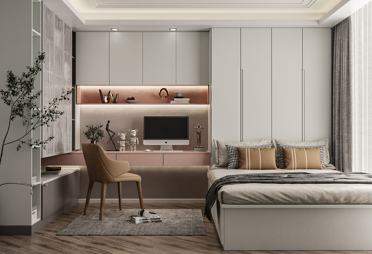 来一组KeyShot室内渲染（图ZMzE1MDM3NDQw） - 场景 - 站酷设计师余空鱼白原创素材 - 站酷ZCOOL