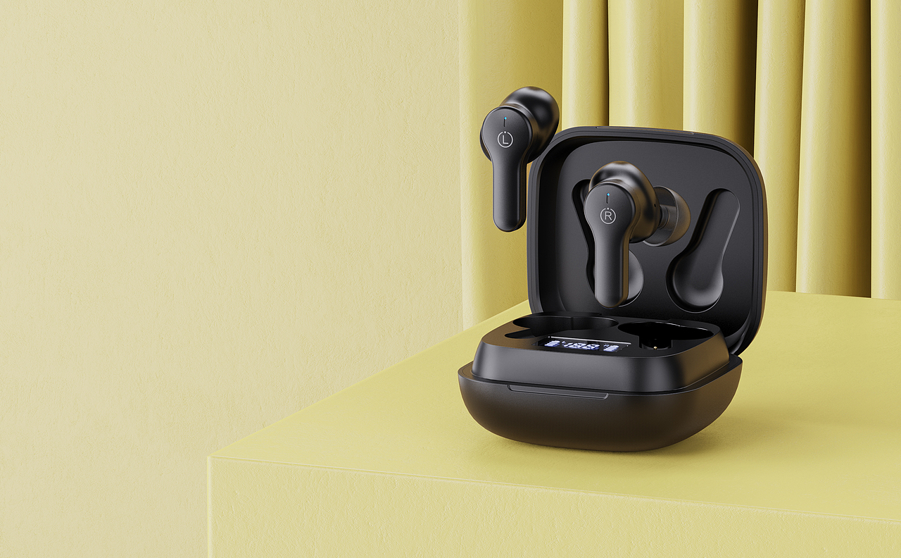 产品渲染 【蓝牙耳机】（图ZMjMxNjA5ODgw） - 产品 - 站酷设计师Yang0oo0原创素材 - 站酷ZCOOL