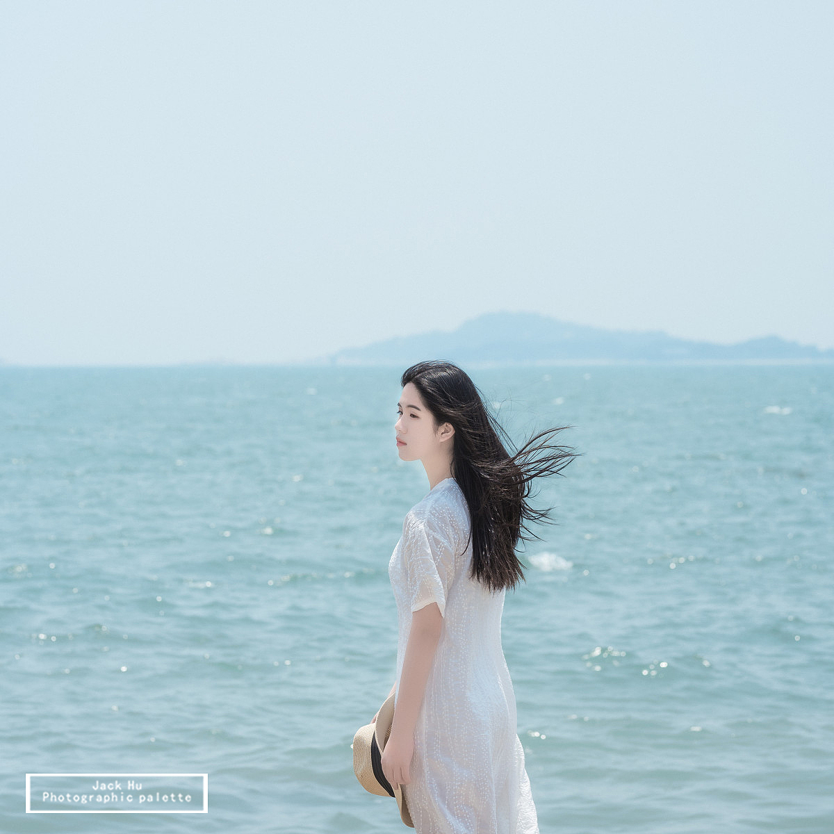 深圳南澳海边拍摄人物