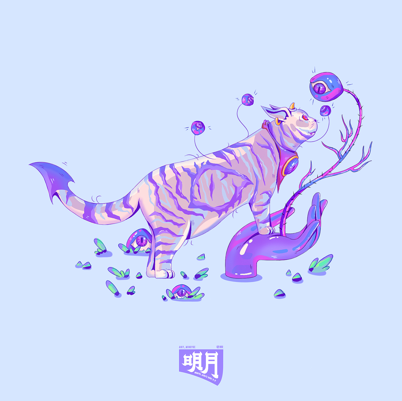 幻想动物系列创作