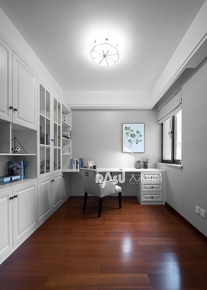 现代混着美式，亦如她的细心中混着刚性（图ZMTM1OTQ0MzMy） - 家装设计 - 站酷设计师大术筑品软装设计原创素材 - 站酷ZCOOL