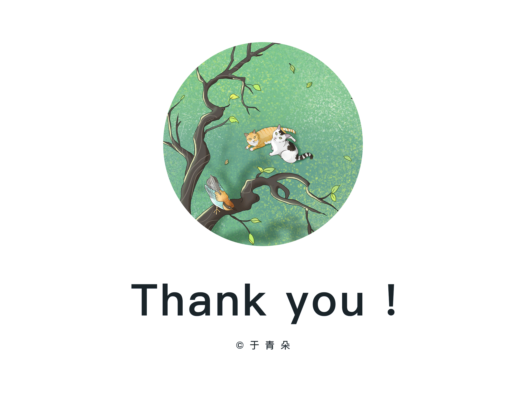 《猫与四季系列》24节气插画（完整版）（图ZMTg2NjM2NDM2） - 商业插画 - 站酷设计师温清晓原创素材 - 站酷ZCOOL