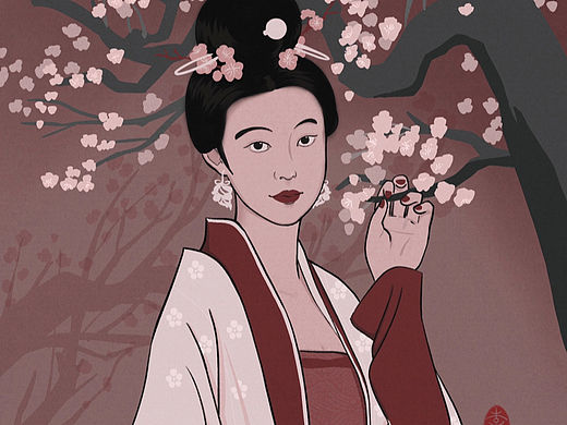 四季花神·二月杏