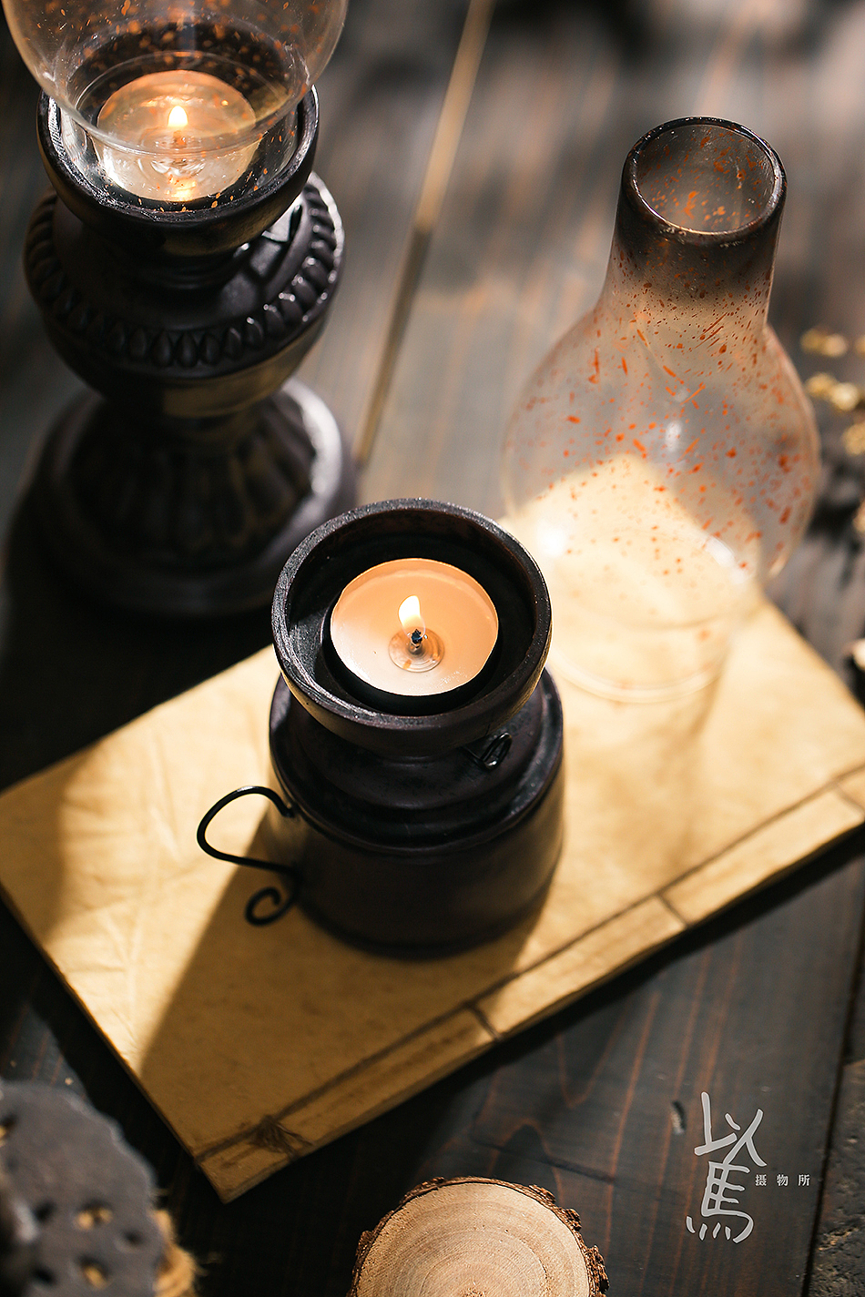 产品摄影复古煤油灯