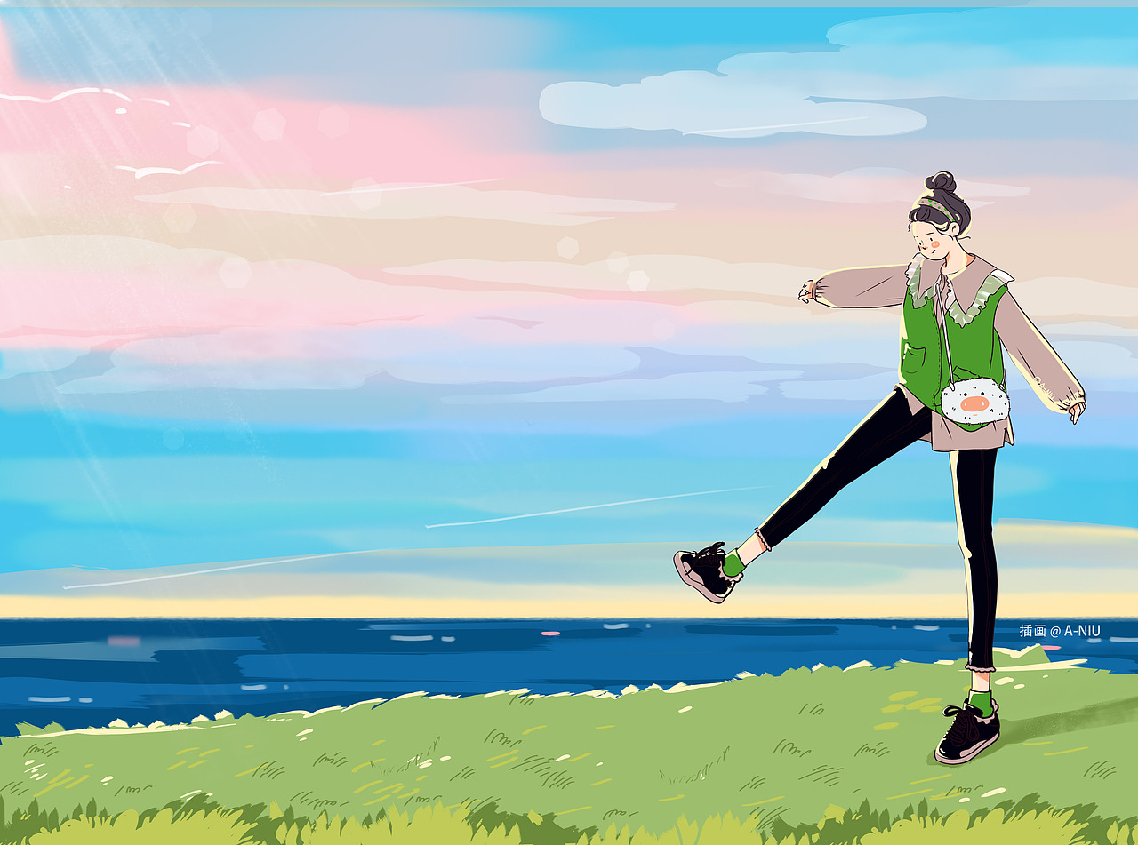 女孩系列插图01（图ZMjQyMTA4OTQ0） - 商业插画 - 站酷设计师gamercoco原创素材 - 站酷ZCOOL