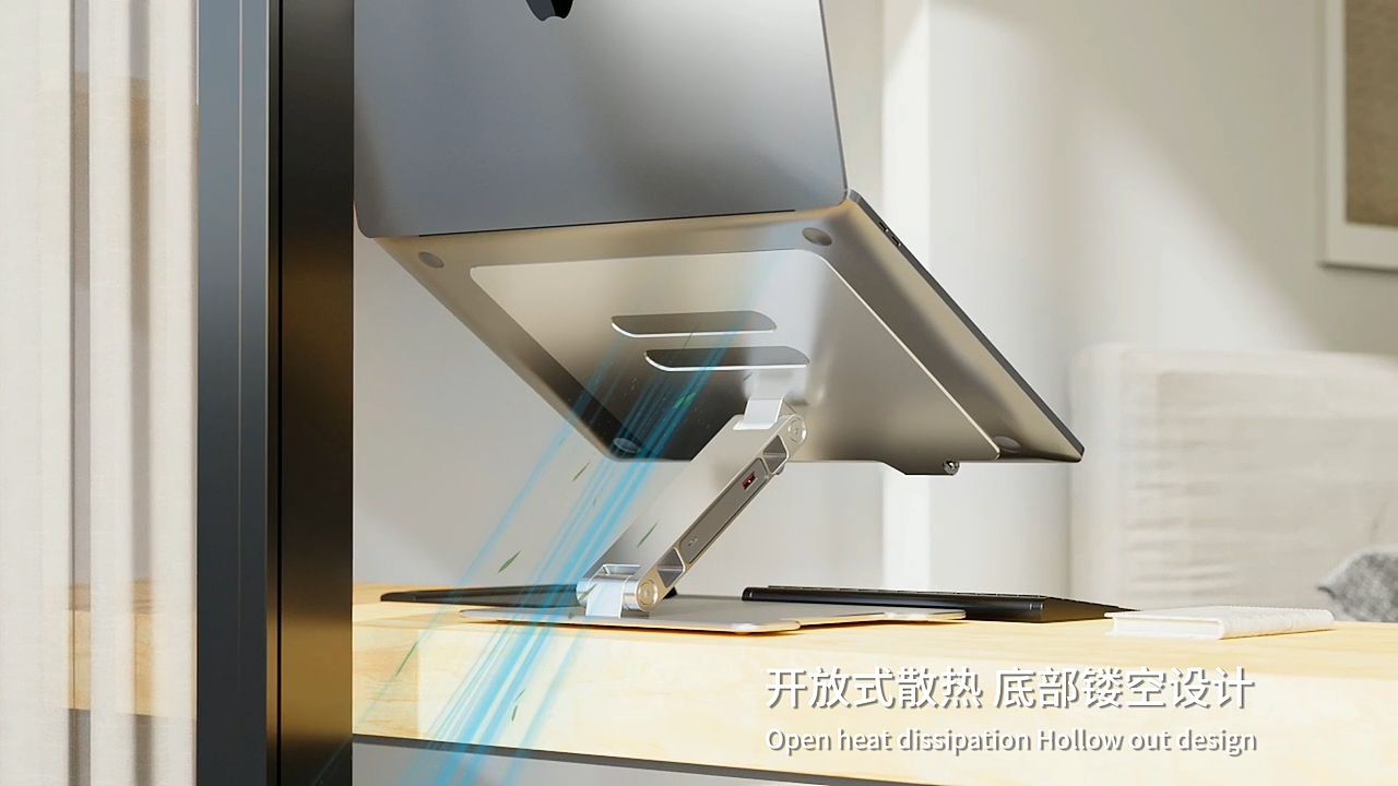 【ORICO 】 笔记本增高支架三维产品视频（图ZMjU5MDcwOTAw） - 动画/影视 - 站酷设计师你的白衬衫原创素材 - 站酷ZCOOL