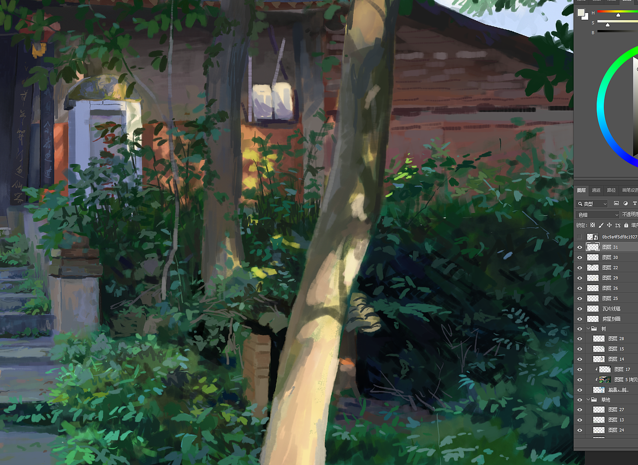 村里的破旧寺庙（图ZMzczODEwOTUy） - 创作习作 - 站酷设计师南宝山高师原创素材 - 站酷ZCOOL